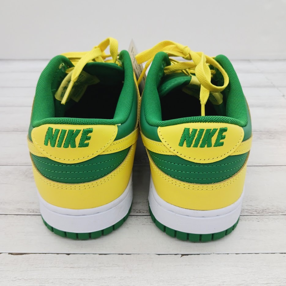 未使用品 NIKE DUNK LOW RETRO BTTYS DV0833-300 ナイキ ダンク ロー レトロ APPLE GREEN/YELLOW STRIKE