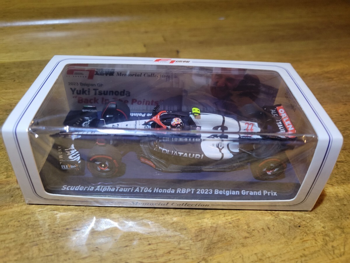 スパーク 1/43 F1速報別注 アルファタウリ HRC AT04 角田祐毅 新品未開封_画像1