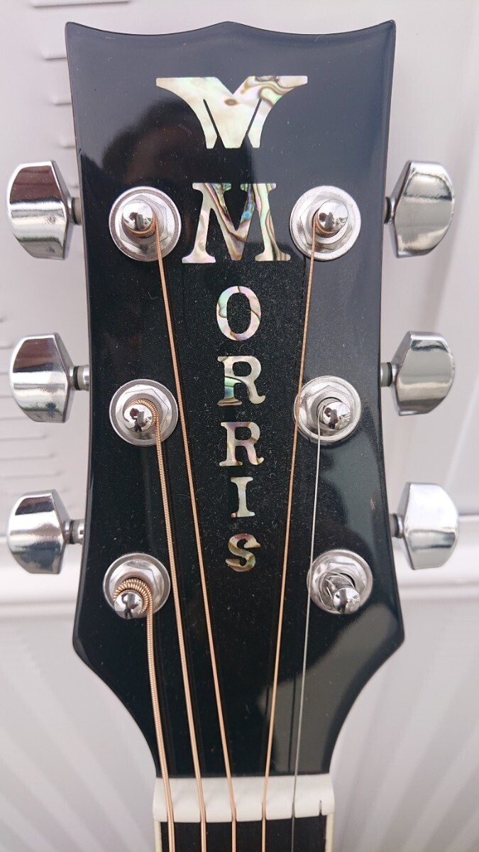 モーリスG401TSエレアコギター ジャンクの画像7