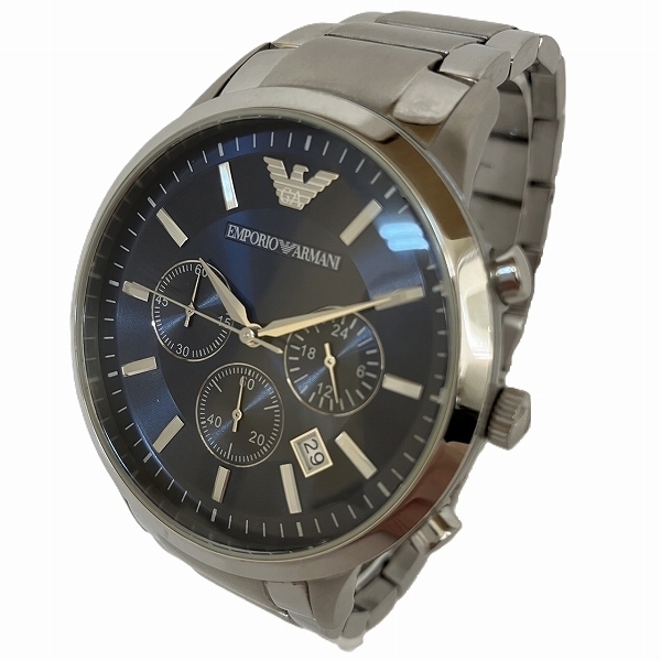  Emporio Armani AR2448 quartz clock wristwatch men's *0327