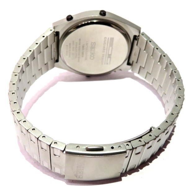 セイコー スピリット ジウジアーロデザイン 3000本限定復刻モデル SBJG001 クォーツ 時計 腕時計 メンズ 美品☆0101の画像6