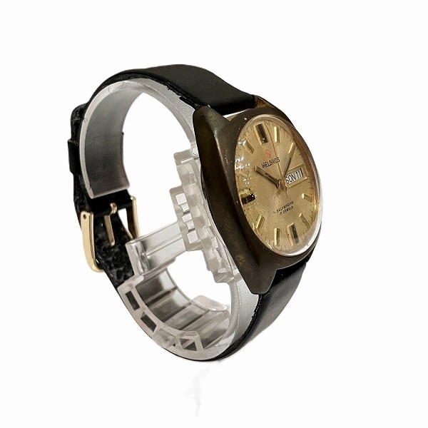 ヘルブロス クリントン 17JEWELS 自動巻 時計 腕時計 メンズ☆0321の画像3