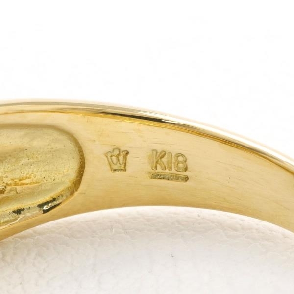 K18YG リング 指輪 14.5号 ダイヤ 0.51 総重量約4.5g 中古 美品 送料無料☆0202_画像6