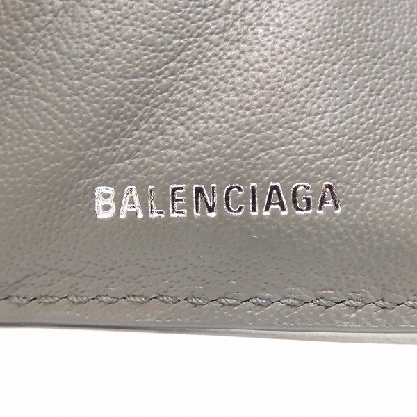  Balenciaga бумага Mini бумажник 391446 кошелек 3. складывать кошелек женский *0308