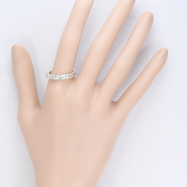 uzUZU серебряное кольцо кольцо 15 номер полная масса примерно 4.8g б/у прекрасный товар бесплатная доставка *0315
