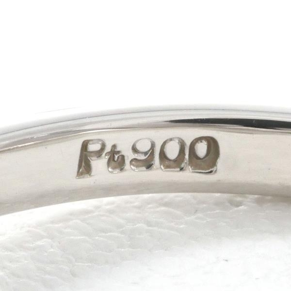 バーバリー PT900 リング 指輪 10号 ダイヤ 0.02 総重量約4.5g 中古 美品 送料無料☆0315_画像8