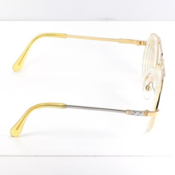 PT900 K18YG メガネ 眼鏡 レンズ度付き 総重量約56.3g 中古 美品 送料無料☆0315の画像4
