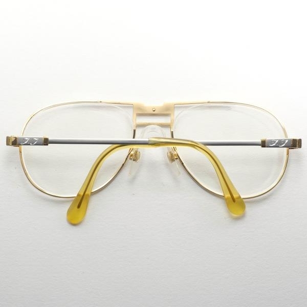 PT900 K18YG メガネ 眼鏡 レンズ度付き 総重量約56.3g 中古 美品 送料無料☆0315の画像2