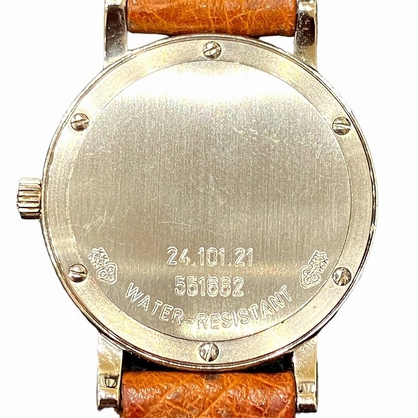 1 jpy ~ there is no highest bid Corum 24.101.21 quartz rom rus clock wristwatch lady's immovable goods *0332