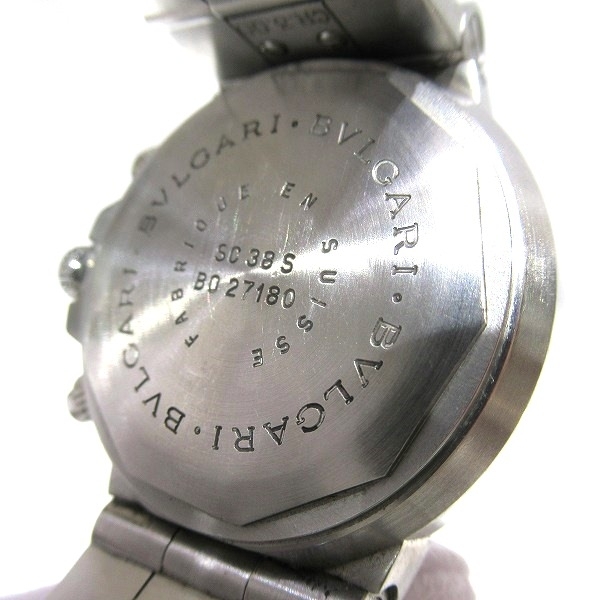 ブルガリ ディアゴノ スクーバ SC38S 自動巻 時計 腕時計 メンズ☆0204の画像5