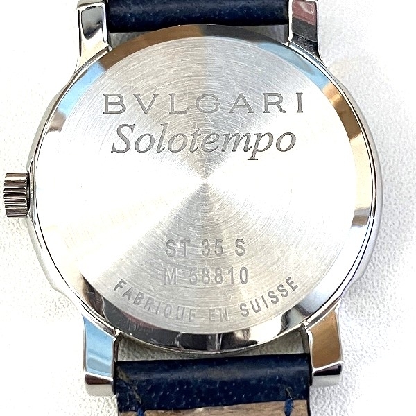  BVLGARY Solotempo ST35S кварц часы наручные часы мужской *0317