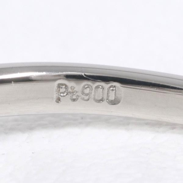 PT900 リング 指輪 10号 ダイヤ 0.10 総重量約2.2g 中古 美品 送料無料☆0338_画像6