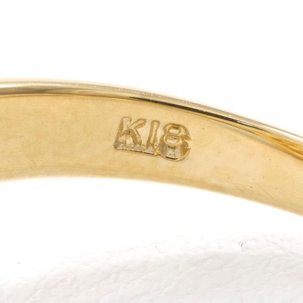 K18YG リング 指輪 11.5号 ムーンストーン 総重量約4.4g 中古 美品 送料無料☆0315_画像6