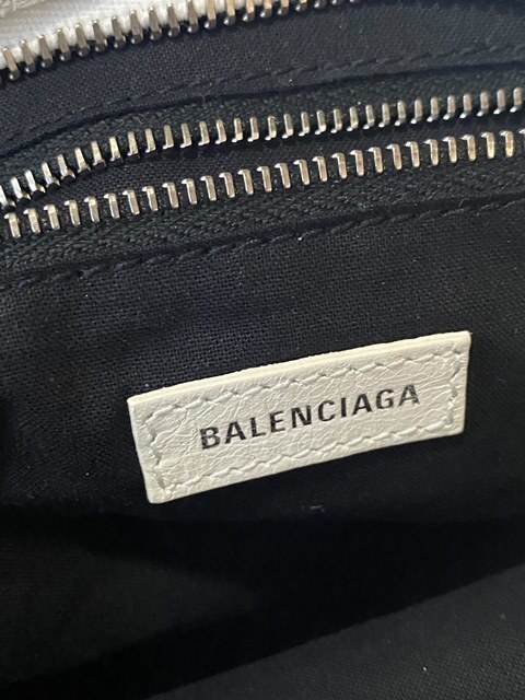 【即決】 BALENCIAGA バレンシアガ クラシックシティ 505550 2WAYショルダーバッグ ホワイト 白 ハンドバッグ レザーの画像7