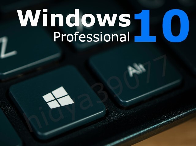 【即対応】windows 10 pro プロダクトキー 正規 64bit サポート付き / 新規インストール/HOMEからアップグレード対応の画像1