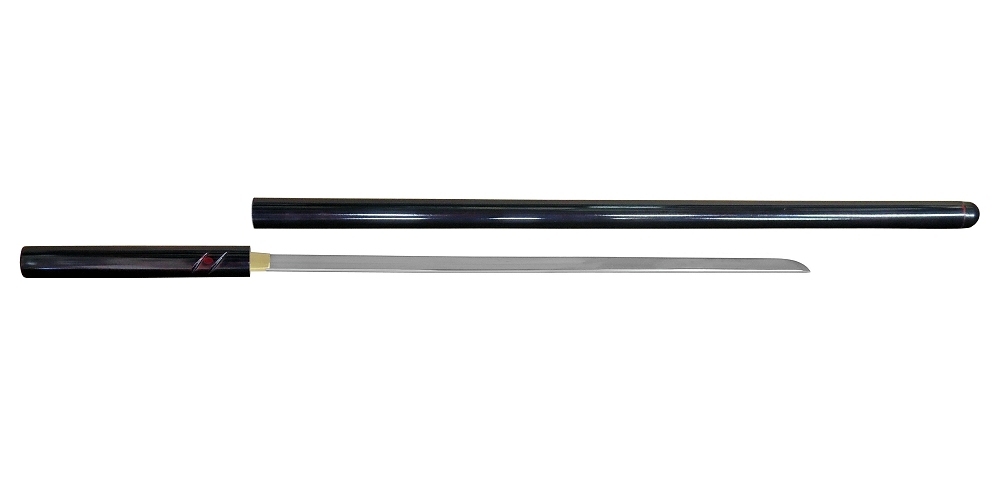  специальная цена хвост форма меч . сиденье голова город . включая трость эллипс чёрный . ножны японский меч художественное изделие костюмированная игра коллекция иммитация меча Mai шт. реквизит 20240409-05 ZT-18