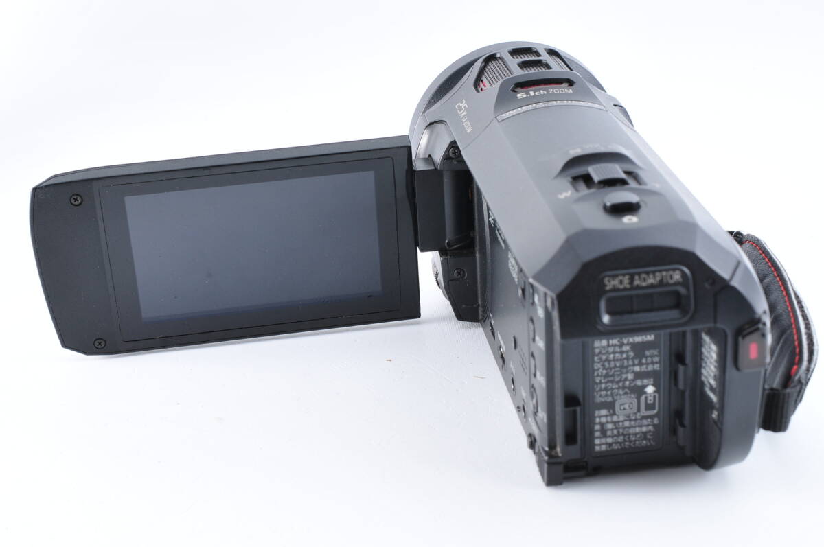 * origin box attaching * Panasonic Panasonic 4K video camera HC-VX985M-K #238.240