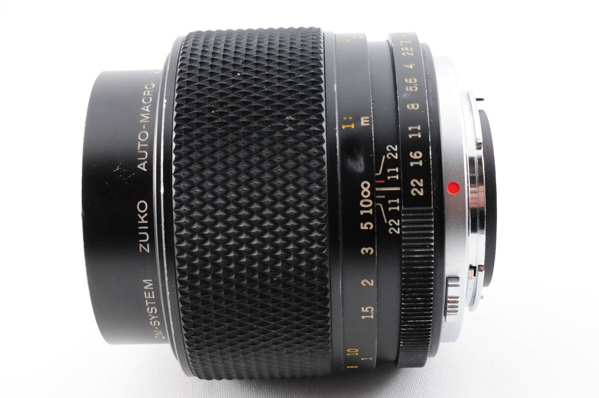 ★人気品★ OLYMPUS オリンパス OM-SYSTEM ZUIKO AUTO-MACRO 90mm F2 中望遠レンズ#295.360_画像4