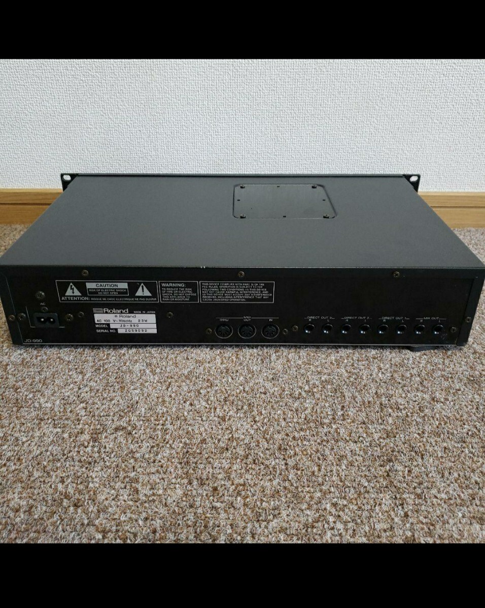 Roland JD-990 ローランド 音源モジュールの画像6