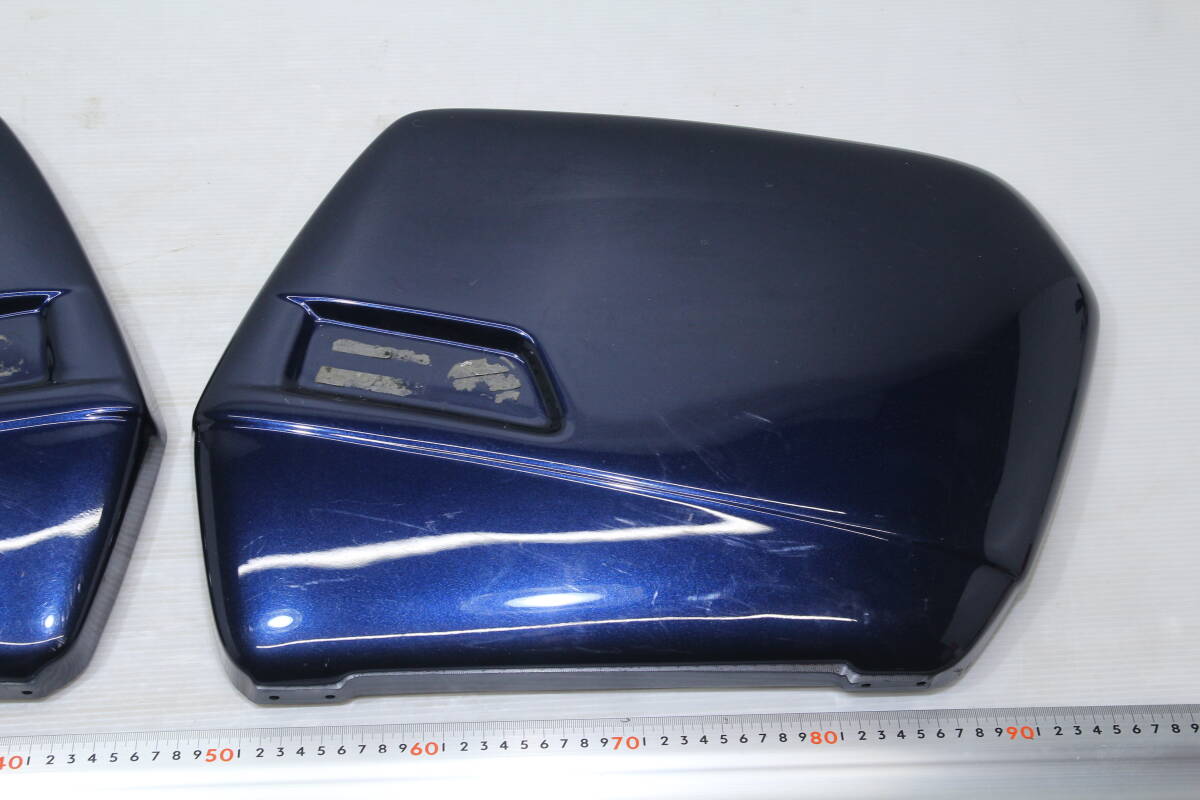  б/у BMW K1200GT 07* оригинальный боковой кейс покрытие тонкий голубой дополнительный багажный кейс боковой кейс 