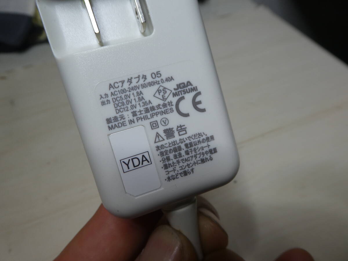 docomo ドコモ充電器 ACアダプタ05 純正品microUSB マイクロUSB_画像3