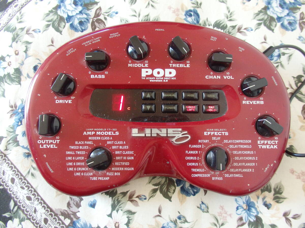 line6 pod アダプター付き_画像1