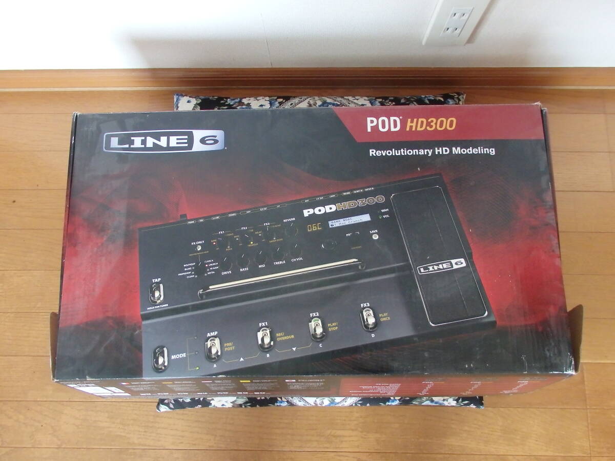 line6 pod hd300 アダプター付きの画像6