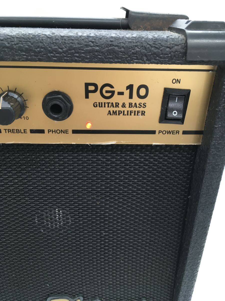 1円【Photogenic アンプ 】PG-10 ギター ベース 兼用 音響機器 機材 guitar &bass AMPLIFIERフォトジェニック キョーリツコーポレーション の画像2