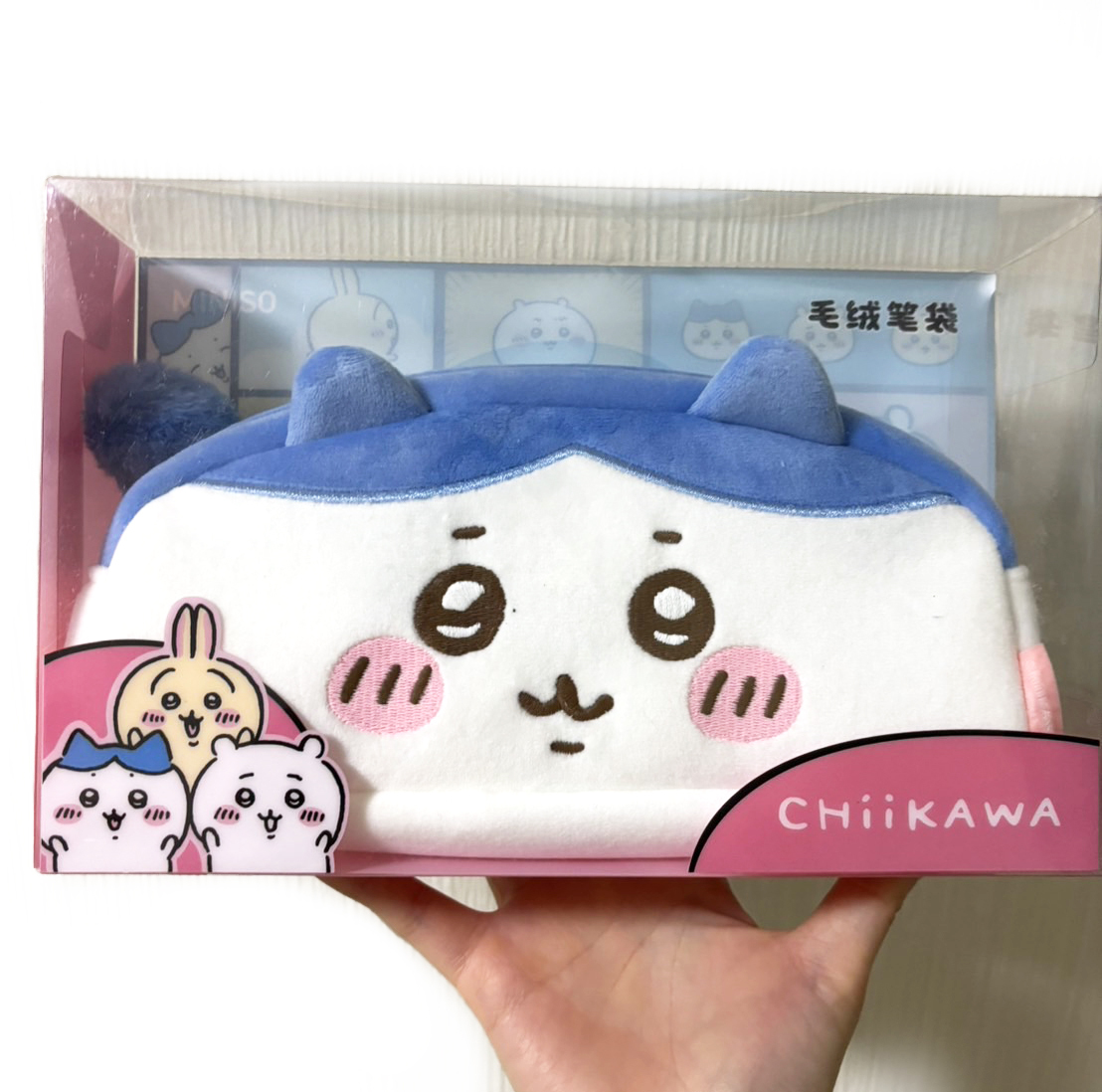 ちいかわ × MINISO　ペンケース　筆箱　ハチワレ　海外限定　日本未入荷_画像1