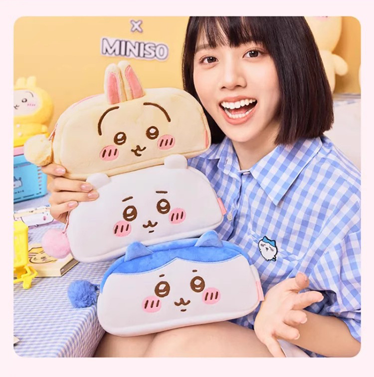 ちいかわ × MINISO　ペンケース　筆箱　ハチワレ　海外限定　日本未入荷_画像3