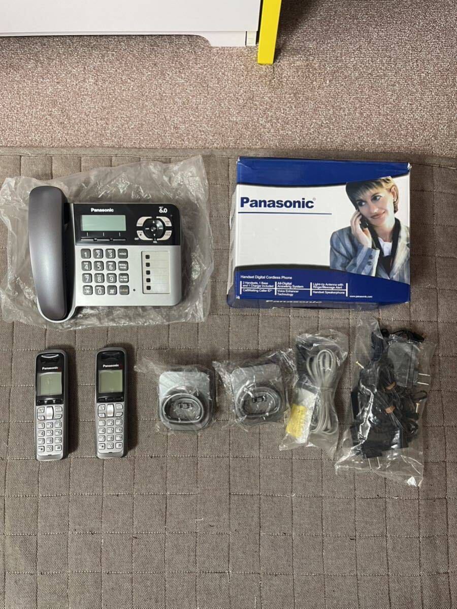 * beautiful goods Panasonic Panasonic telephone machine KX-TG1063PK cordless handset 2 pcs 