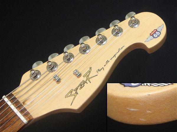 Yahoo!オークション - 7弦エレキギター SPEAR GUITAR 弦裏通し Yahoo!オークション - 7弦エレキギター SPEAR GUITAR 弦裏通し