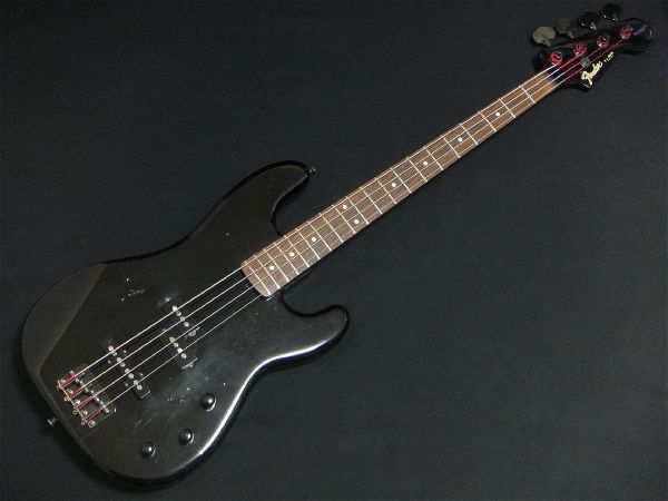 JVシリアル フジゲン製 Fender Japan フェンダー BOXER series PJ-555 P-J BASS ヴィンテージ エレキベース ブラック 黒の画像1