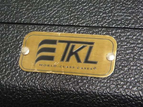 TKL エレキギター 汎用ハードケース ストラト テレキャス 黒 ブラック Made in Canadaの画像4