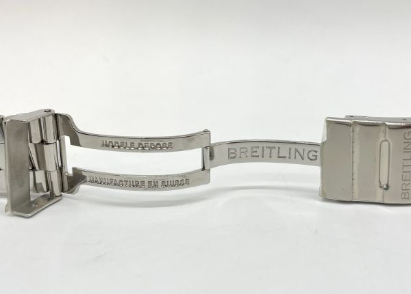 １円～ 極美品 BREITLING ブライトリング エアウルフ レイヴン A78364 純正ブレス 1884 ステンレスの画像6