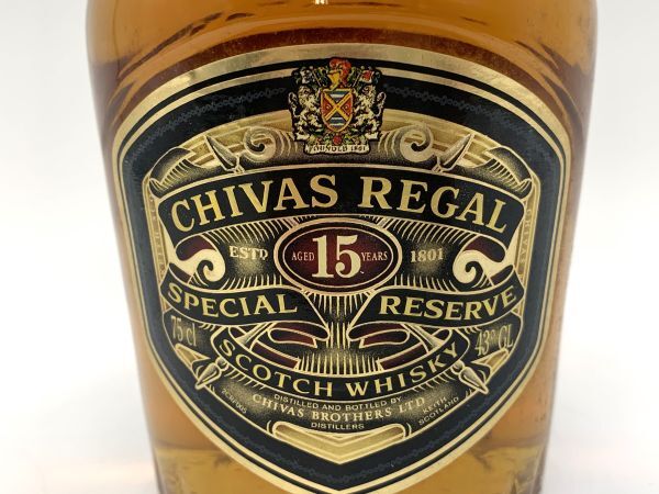 【未開栓】シーバスリーガル CHIVAS REGAL 15年 スペシャルリザーブ SPECIAL RESERVE スコッチ ウイスキー 750ml 43％の画像4