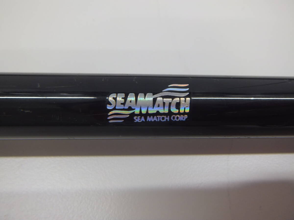 釣具祭 SEA MATCH シーマッチ ハイカーボンロッド 落とし込みチヌ 430 Fuji リールシート FS-6 使用品 自宅長期保管品 傷、汚れ有の画像3