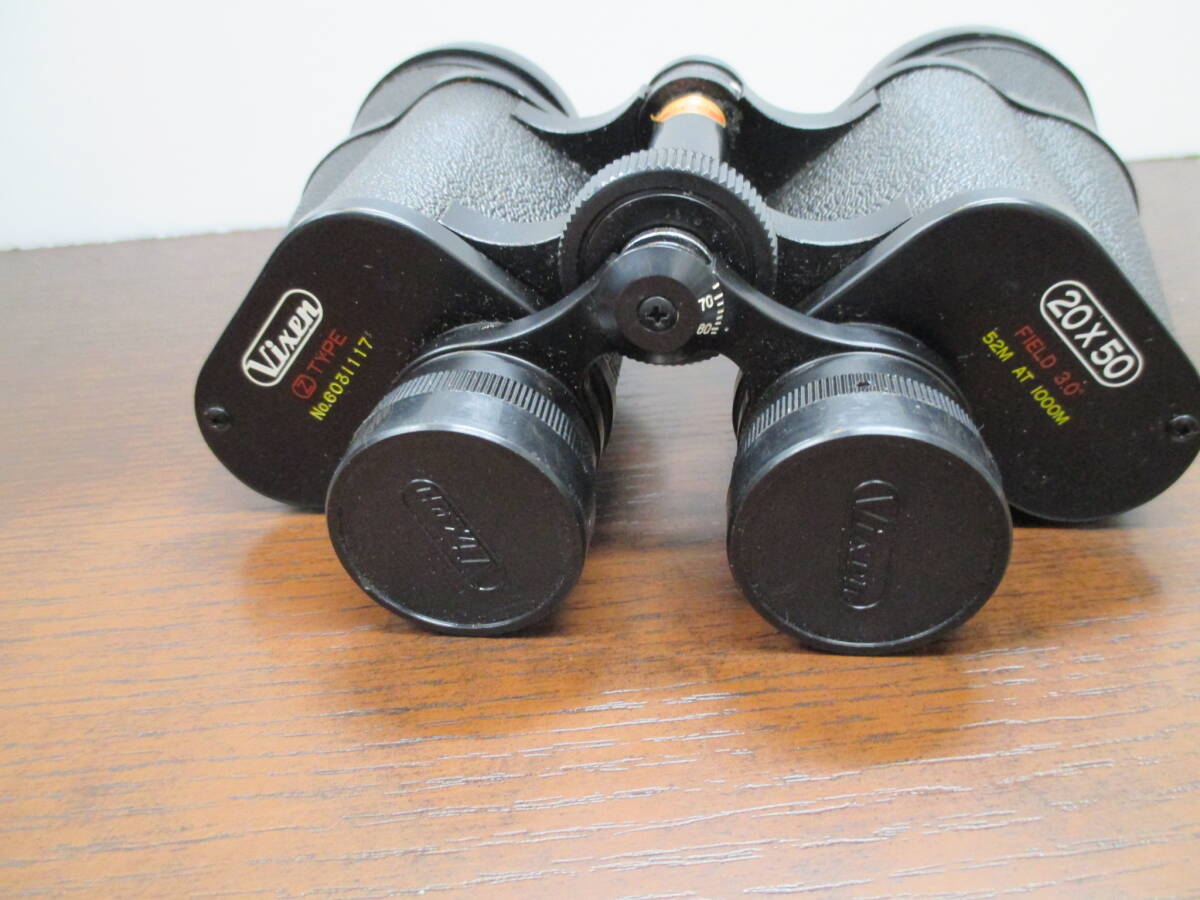 雑貨祭 双眼鏡おまとめ VIXEN ビクセン 20×50 FIELD 3.0° Craton クラトン 100 Zoom 18-100x28mm レンズカビあり 長期保管品の画像4