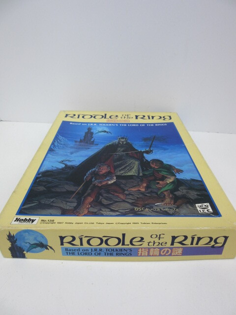 ゲーム祭 ホビージャパン 指輪の謎 ロードオブザリング Riddle of the Ring マルチプレイヤーボードゲーム 中古品の画像3