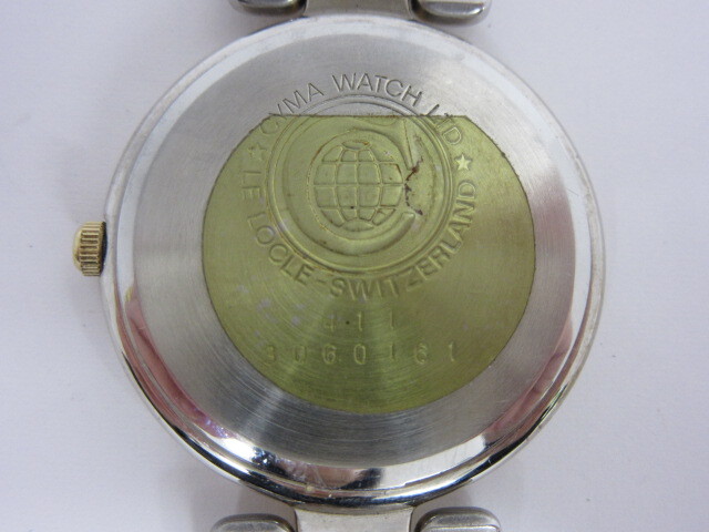 ブランド祭 時計祭 おまとめ2点 セイコー SEIKO 9920-7000 シーマ CYMA クオーツ 不動品 ジャンク扱い メンズ腕時計の画像8
