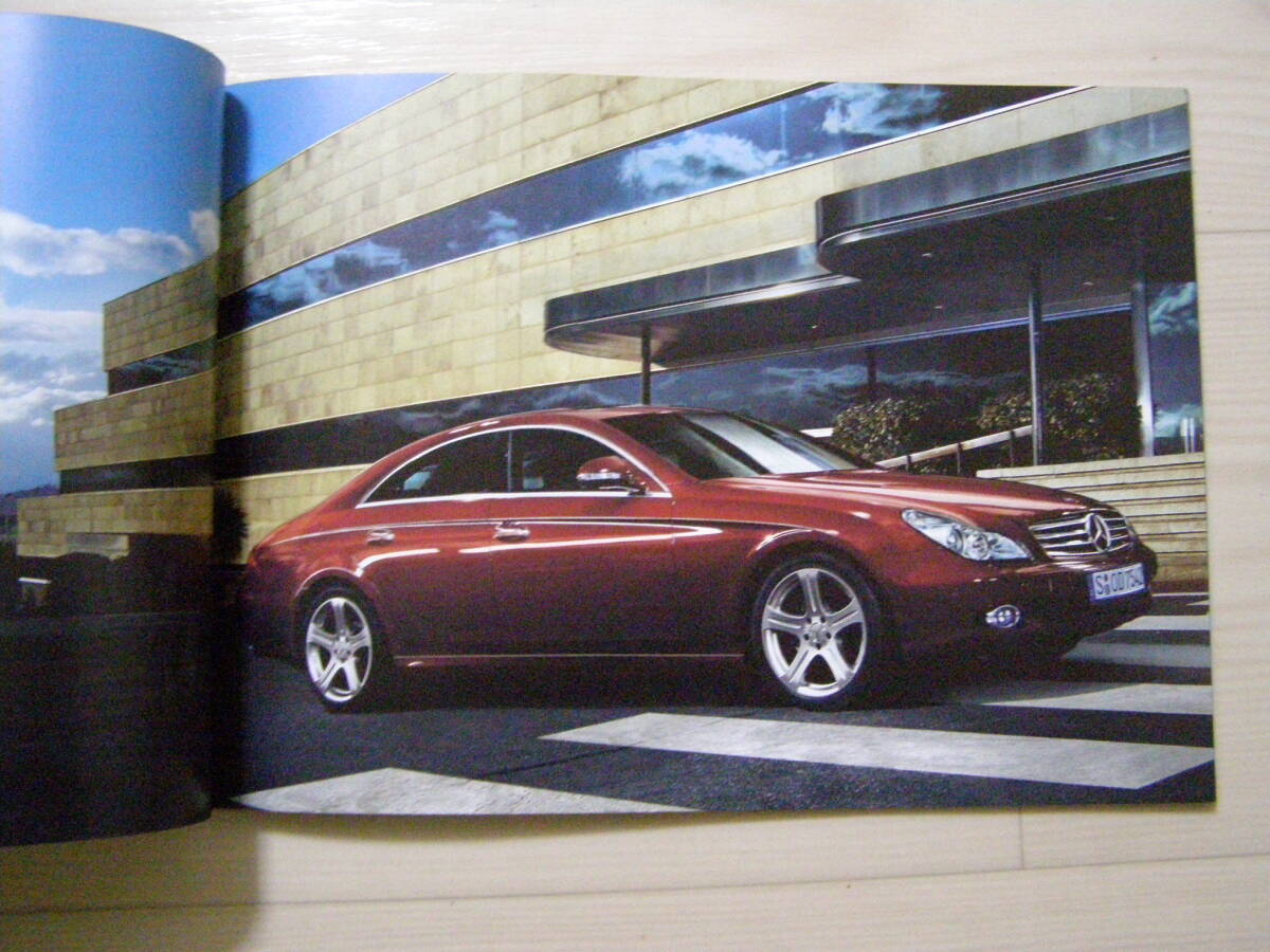 2005 year 8 month C218 CLS catalog CLS350 CLS500 CLS55 AMG