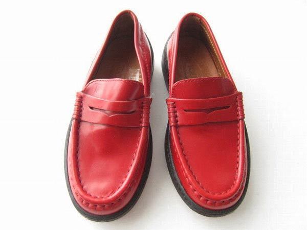 子供用 TOD'S トッズ ペニーローファー 赤系 17.5cm キッズ イタリア製 d104-32-0155_画像2