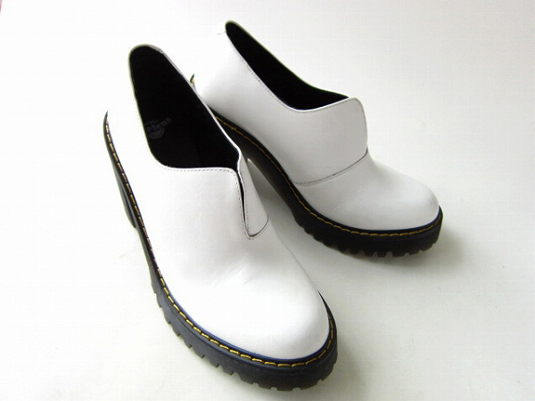 Dr.Martens ドクターマーチン ブーティ ハイヒール 白系 レディース24cm～24.5cm シューズ 靴 d139-32-0126XT_画像2