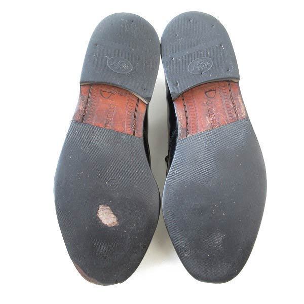 USA製 コールハーン ストレートチップ シューズ 黒 25cm ダービー キャップトゥ アメリカ製 靴 メンズ d102-32-0061_画像5