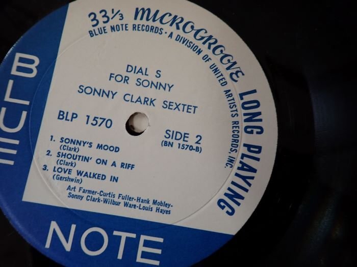 ■春風にいい音楽を楽しむ「BLUE NOTE DIAL s SONNY CLARK」MONO BLP-1570直輸入盤・シュリンク付き７００点ポイント付■    の画像8