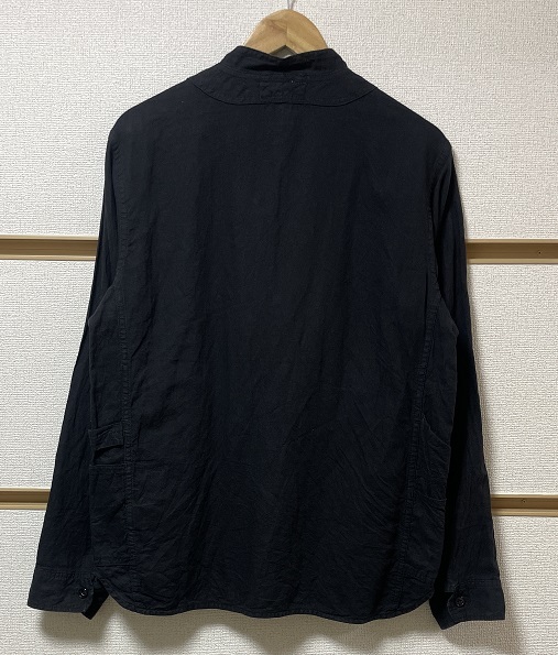 +美品+ SASSAFRAS Vase Wall Jacket 5.5oz C/L Oxford Mの画像2