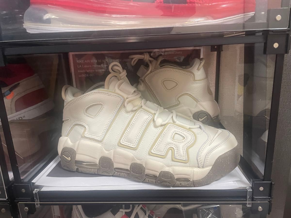 未使用ナイキ エアモアアップテンポ '96 ココナッツ ミルク 27・5cm NIKE AIR MORE UPTEMPO ’96