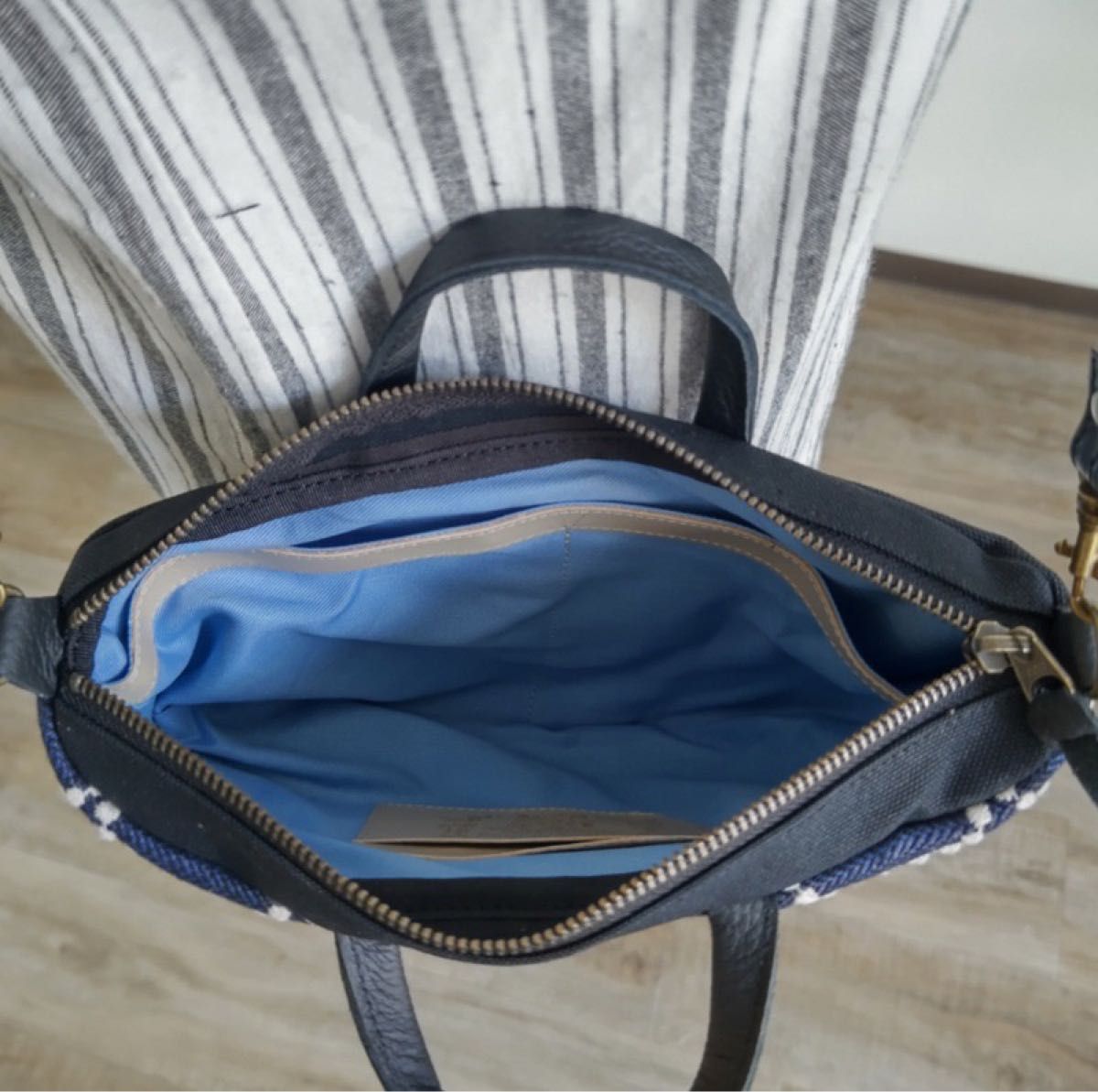 おまとめ専用】NEW ミナペルホネン/タンバリンネイビー/ミニ おまとめ専用】NEW ミナペルホネン/タンバリンネイビー/ミニ
