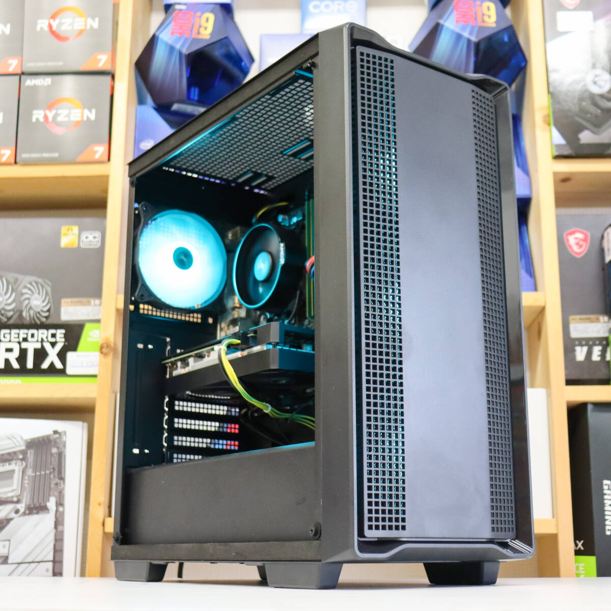 【パルワールド対応ゲーミングPC】i7 8700/GTX1070/DDR4 16GB/SSD500GB/Wifi/Office認証/領収書/Valorant/APEX/Fortniteの画像2