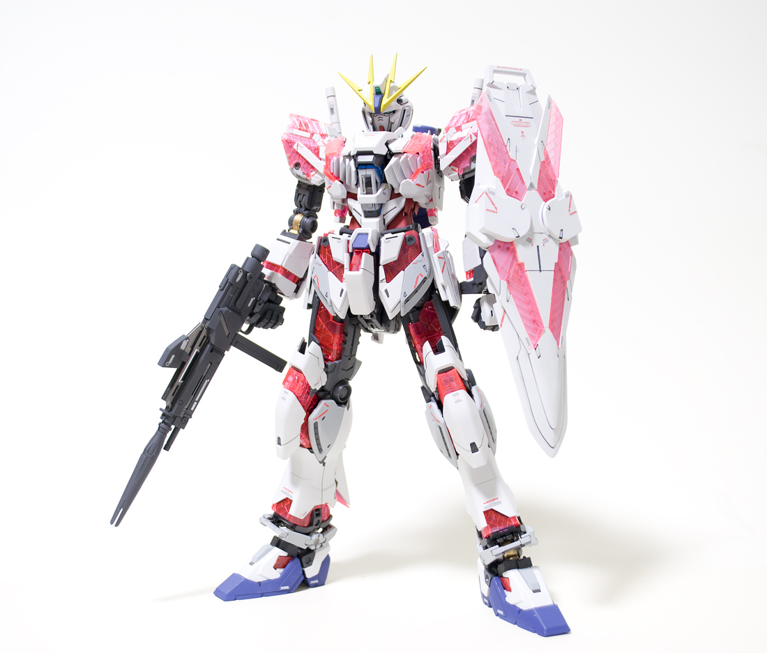 1/100 MG ナラティブガンダム C装備 Ver.Ka 塗装済完成品 PG RG HG_画像2